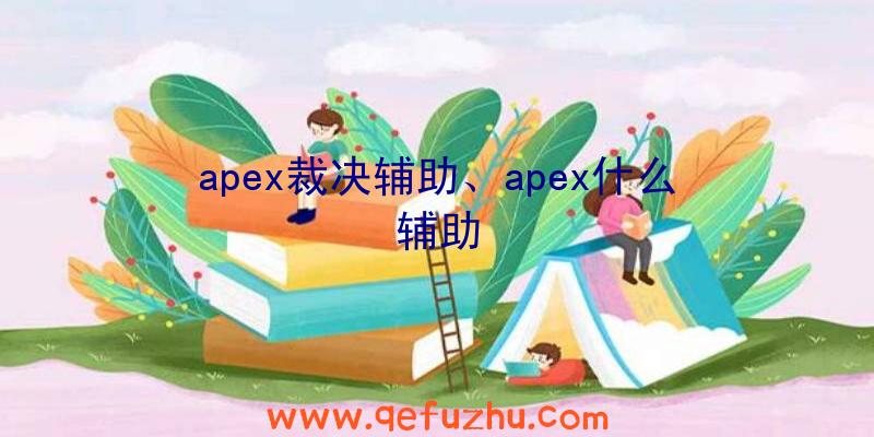 apex裁决辅助、apex什么辅助