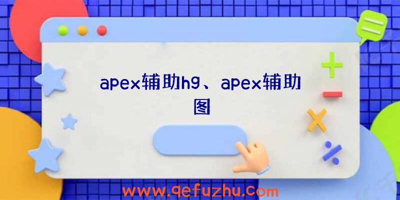 apex辅助hg、apex辅助图