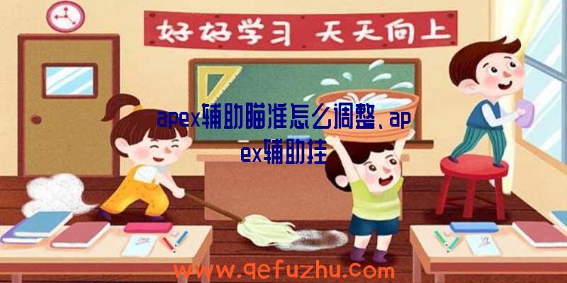 apex辅助瞄准怎么调整、apex辅助挂