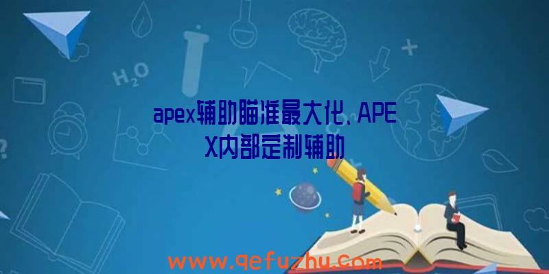 apex辅助瞄准最大化、APEX内部定制辅助