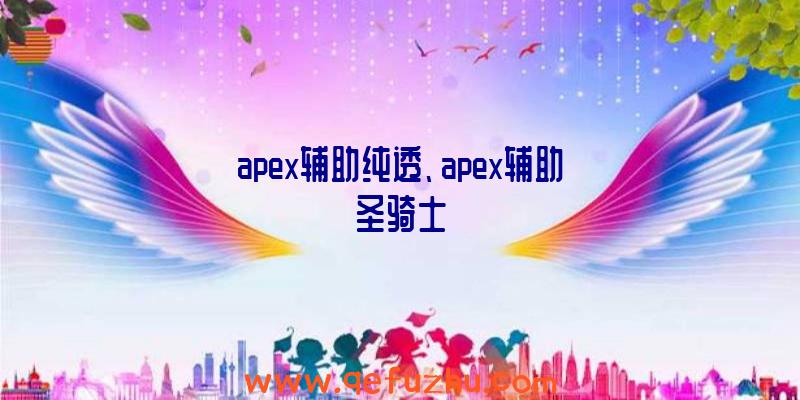 apex辅助纯透、apex辅助圣骑士