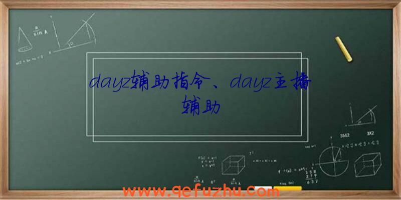 dayz辅助指令、dayz主播辅助