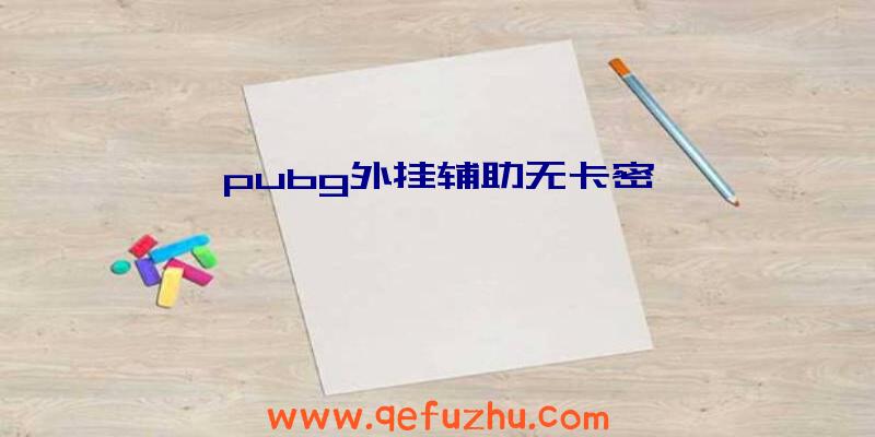 pubg外挂辅助无卡密