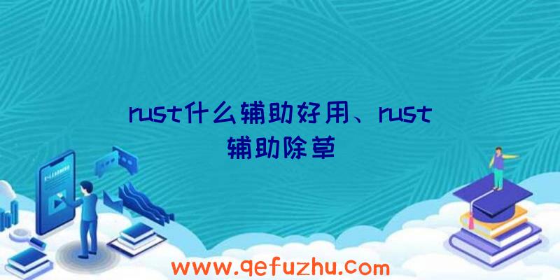 rust什么辅助好用、rust辅助除草