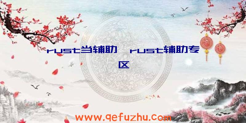 rust当辅助、rust辅助专区