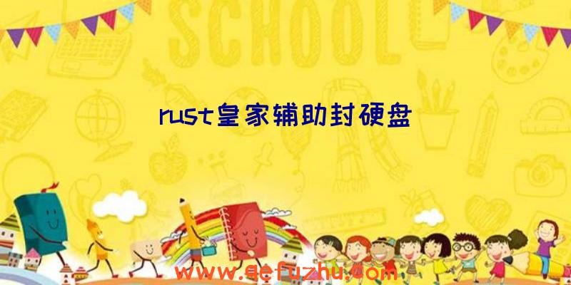 rust皇家辅助封硬盘