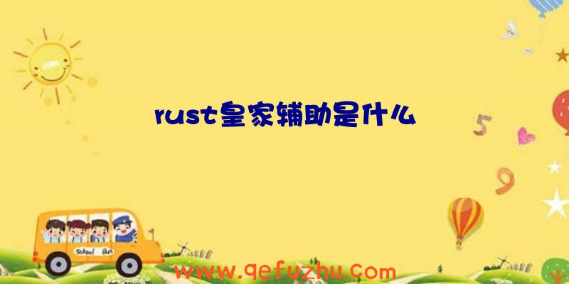 rust皇家辅助是什么