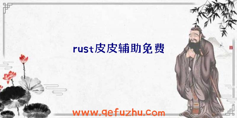 rust皮皮辅助免费