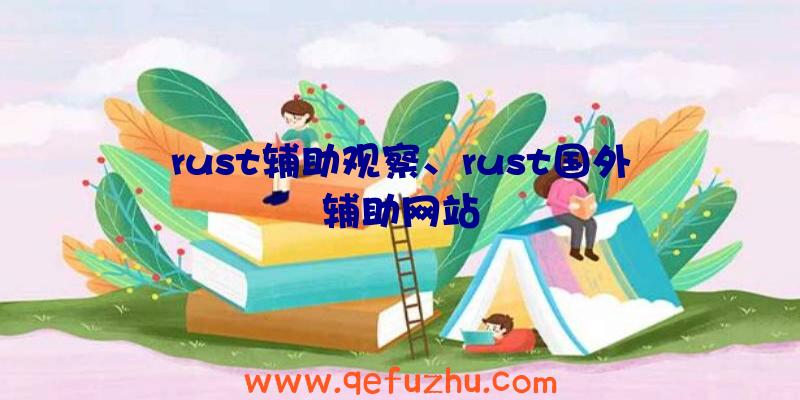 rust辅助观察、rust国外辅助网站