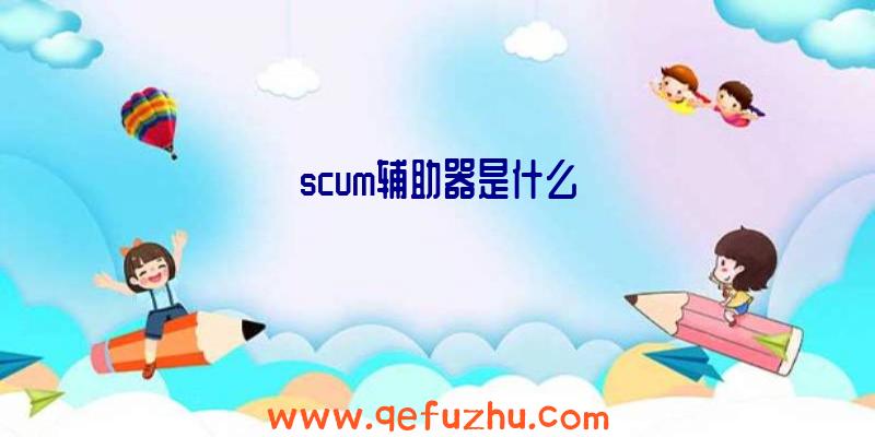 scum辅助器是什么