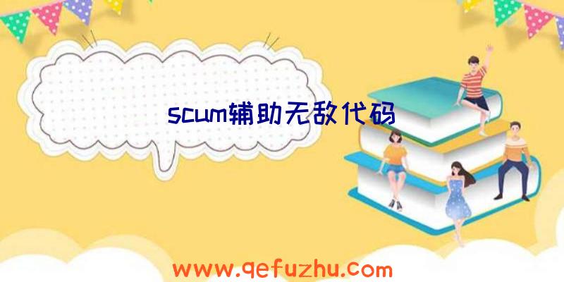 scum辅助无敌代码