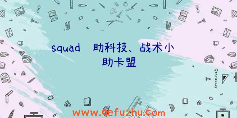 squad辅助科技、战术小队辅助卡盟