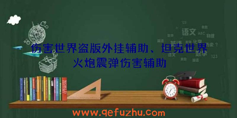 伤害世界盗版外挂辅助、坦克世界火炮震弹伤害辅助