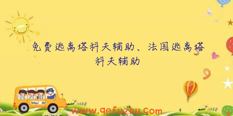 免费逃离塔科夫辅助、法国逃离塔科夫辅助