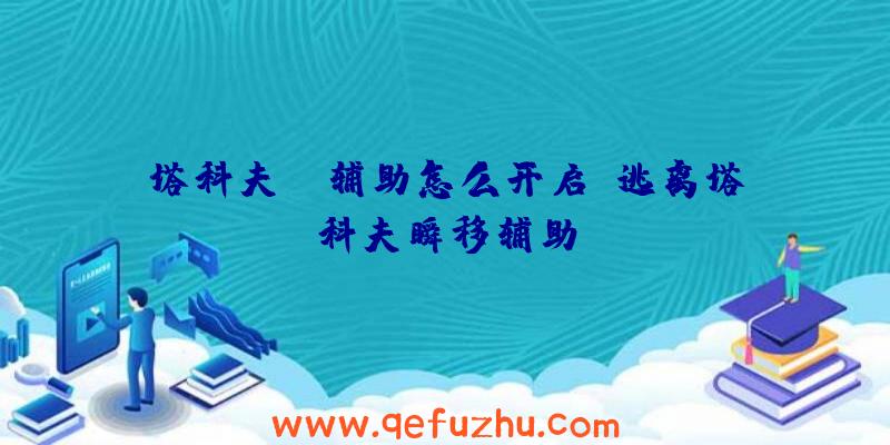 塔科夫tt辅助怎么开启、逃离塔科夫瞬移辅助