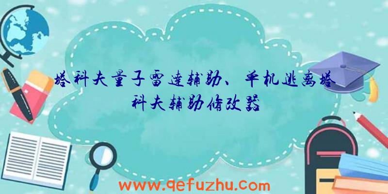 塔科夫量子雷达辅助、单机逃离塔科夫辅助修改器