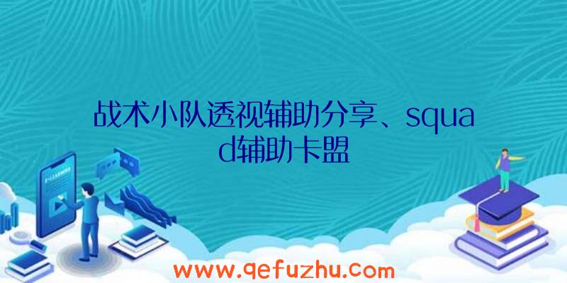 战术小队透视辅助分享、squad辅助卡盟