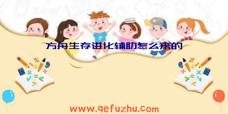 方舟生存进化辅助怎么来的