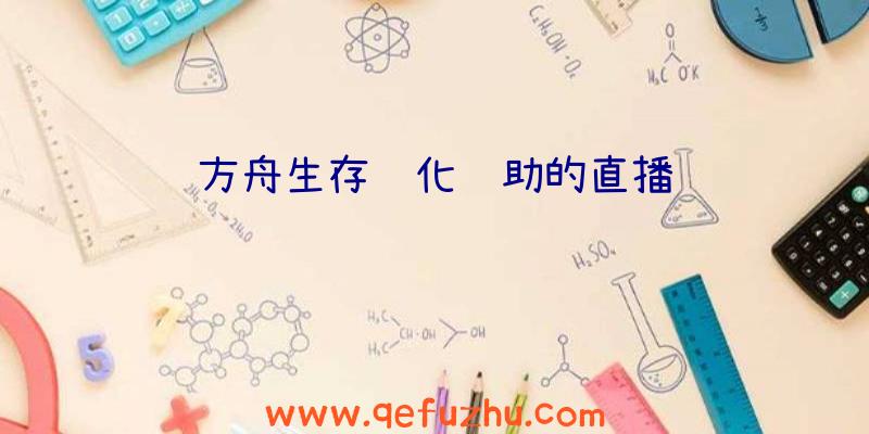 方舟生存进化辅助的直播间