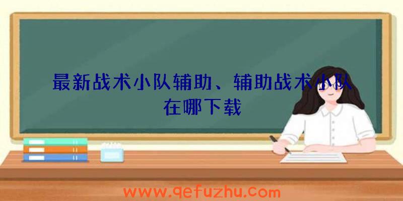 最新战术小队辅助、辅助战术小队在哪下载