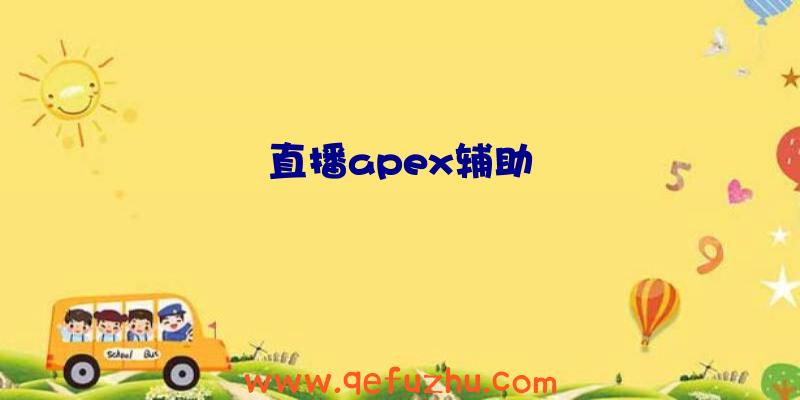 直播apex辅助