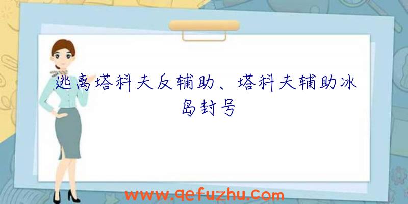 逃离塔科夫反辅助、塔科夫辅助冰岛封号