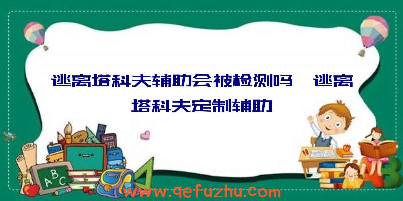 逃离塔科夫辅助会被检测吗、逃离塔科夫定制辅助